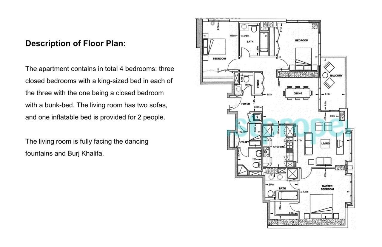 Elite Royal Apartment - Full Burj Khalifa & Fountain View - Crystal Ντουμπάι Εξωτερικό φωτογραφία